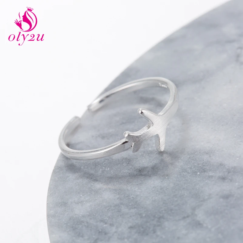 Oly2u Simple Flat Adjustable Open Rings for Women Kids Birthday Present Wedding | Украшения и аксессуары