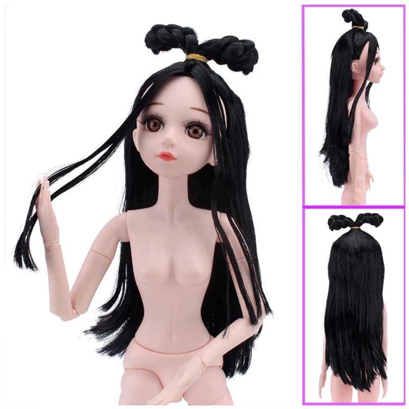 20 подвижных шарниров куклы Bjd из белой кожи для девочек игрушки 60 см 3D глаза с
