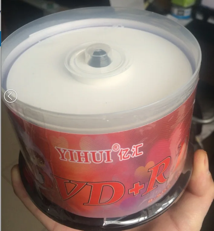Оптовая продажа 50 дисков класса A + 8 5 ГБ чистый диск Yihui D9 для печати DVD R DL |