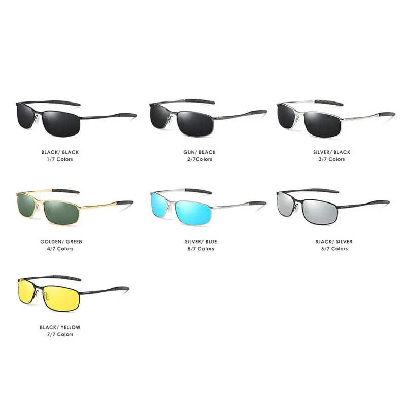 Брендовые дизайнерские оригинальные мужские поляризованные солнцезащитные