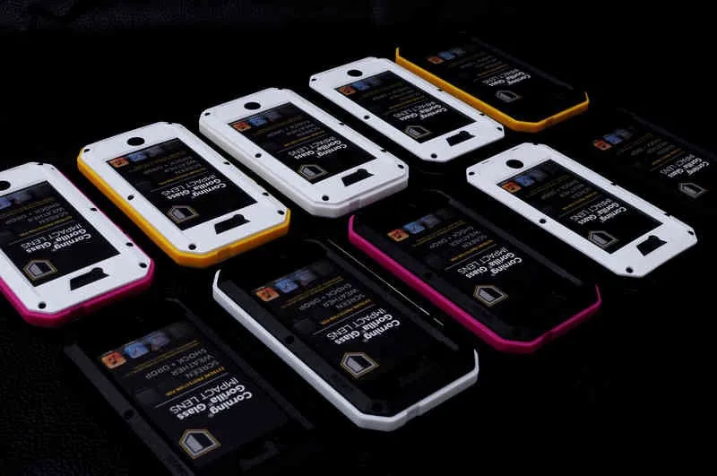 1:1 High Quality Extreme Water proof Drop Plastic cell phone Case For iphone 5 5s 4 4s Free Shipping 1006 |