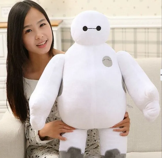 Новинка 2016 большой герой 6 Baymax плюшевая кукла игрушка робот 18 40 см оптовая продажа