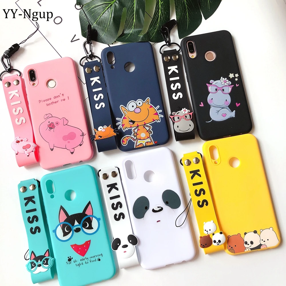 Чехол для Redmi Note 7 чехол Xiaomi Redm 5 6 Pro S2 Kawaii Lanyard силиконовый etui Mi A2 Lite чехол|Бамперы| |