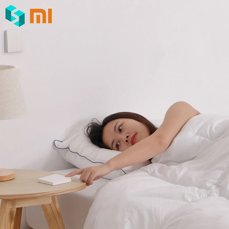 Original Xiaomi Mijia Aqara Wall Switch Zigbee Version Smart Light Control Wireless Key Mihome Remote APP | Электроника
