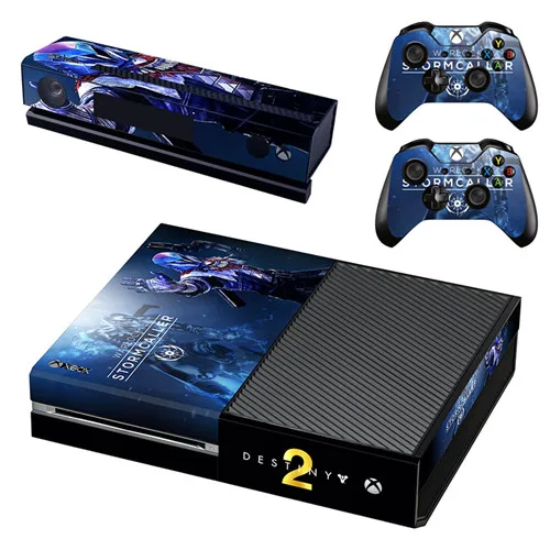 Игра Destiny 2 наклейка на кожу для Microsoft Xbox One консоли и 2 контроллера для Xbox One Skins стикер s винил - Цвет: GSTM1297