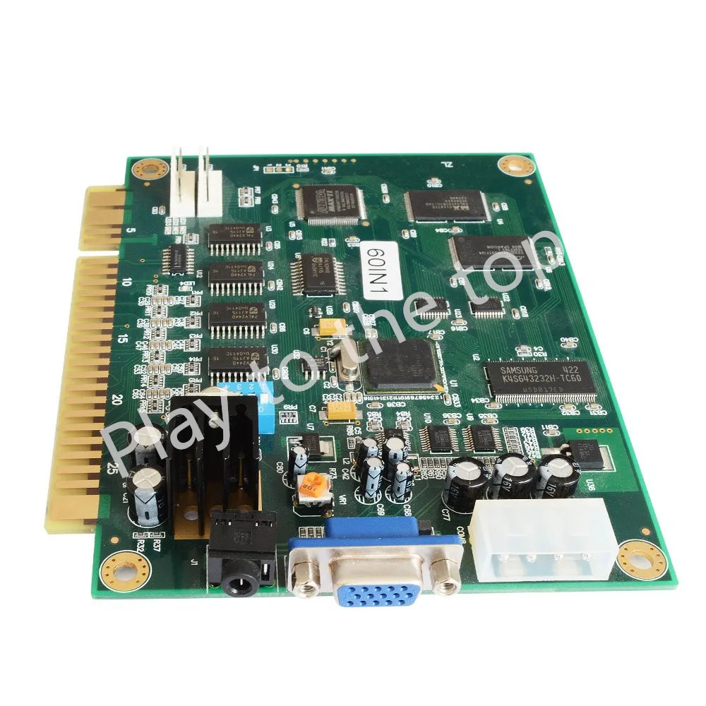 60 в 1 Классический аркадный аппарат печатная плата JAMMA разные игры Pcb для аркадных
