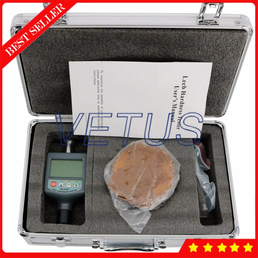 Дюрометр интегрированный цифровой Rebound Leeb метр металлический Измеритель