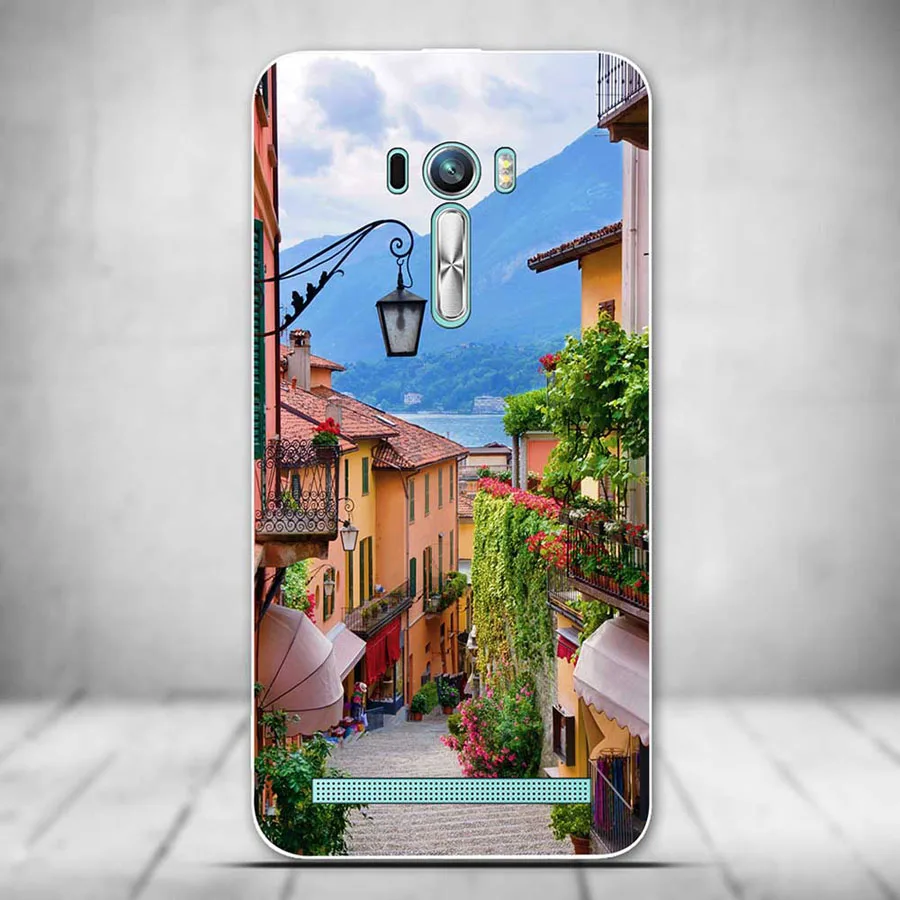 Мультяшный чехол гелевый силиконовый мягкий ТПУ для Asus ZenFone 2 Laser ZE500KL ZE500KG 5 0