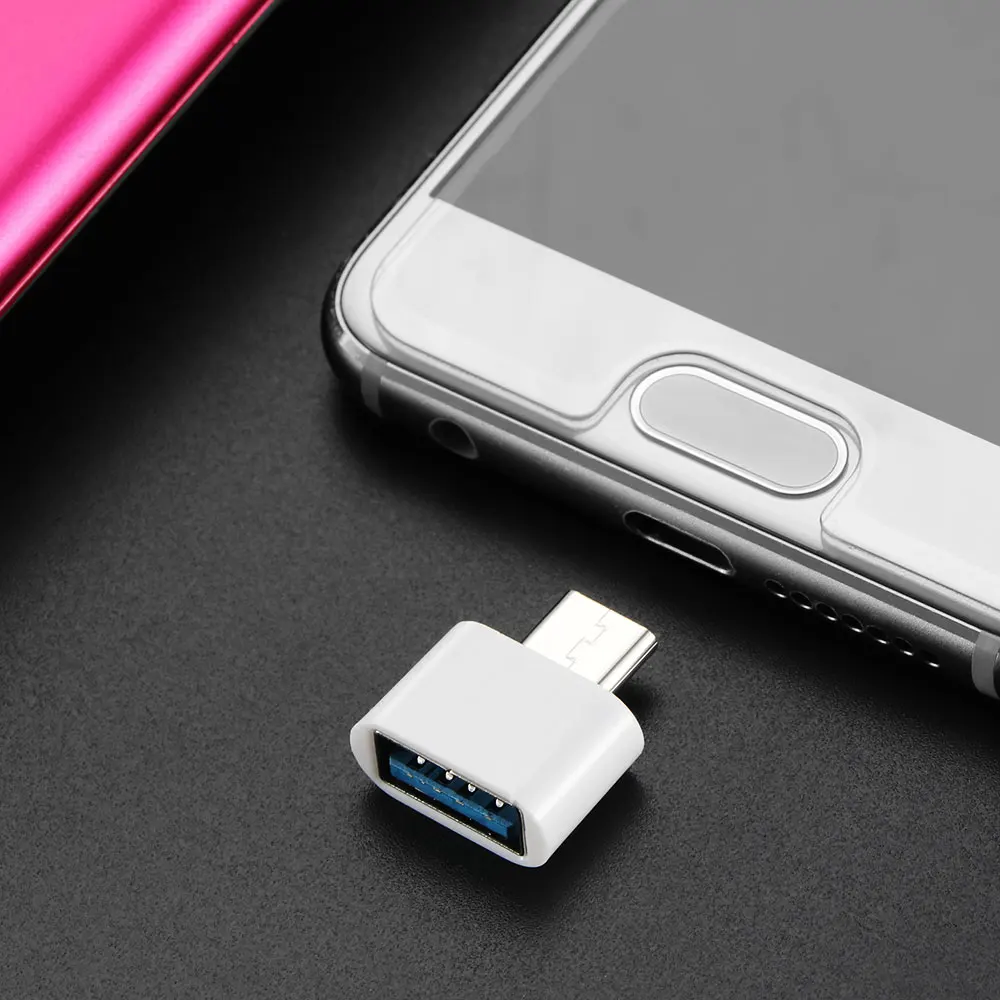 Мини OTG USB кабель OTG адаптер Micro Женский конвертер Тип C адаптер Micro USB к USB конвертер для планшетных ПК Android