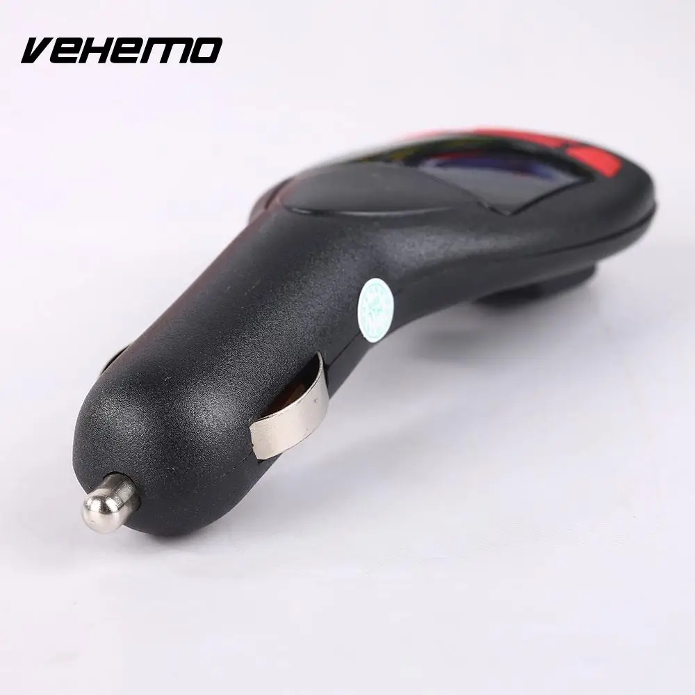 Vehemo 87 5 108 МГц USB AUX FM передатчик адаптер музыкальный плеер автомобильное зарядное