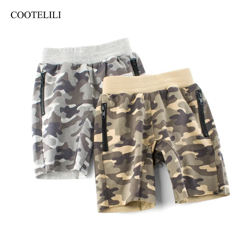 COOTELILI Kids Clothing Summer Children Cotton Shorts Boys Clothes Baby Fashion Pants Beach Pant 90-140cm |