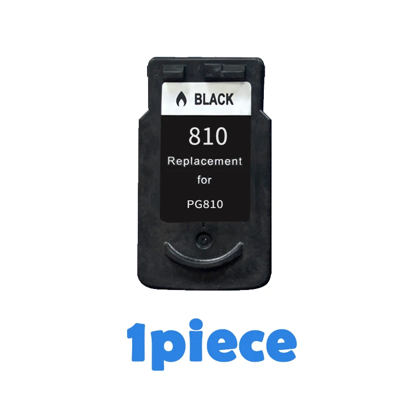 1 шт. черный PG810 чернильный картридж для Canon PG 810 PIXMA iP2770 iP2772 MX328 MX338 MX347 MX357 MP237 MP245 MP258