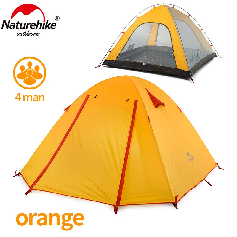 NatureHike P серии классический палатка т 210 ткань для 4 человек NH15Z003 P|Палатки| |