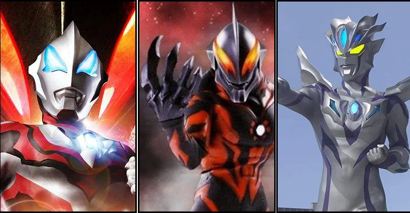 31 см Ultraman Belial Zero Geed Tiga Ginga победные милые фигурки коллекция кукол из ПВХ модель игрушки подарки