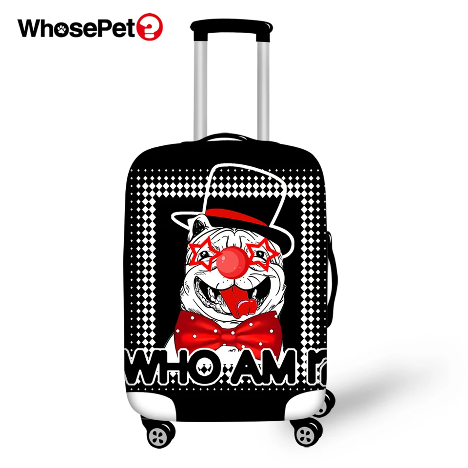 WHOSEPET Travel Luggage Protective Cover Cartoon Animal Dogs Dust-proof Anti-scratch Suitcase Thick | Багаж и сумки