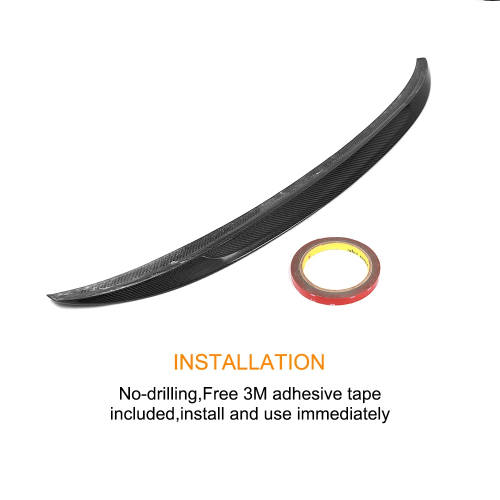 Задний спойлер из углеродного волокна багажника для BMW 4 серии 428i 435i Coupe 2 двери 2014