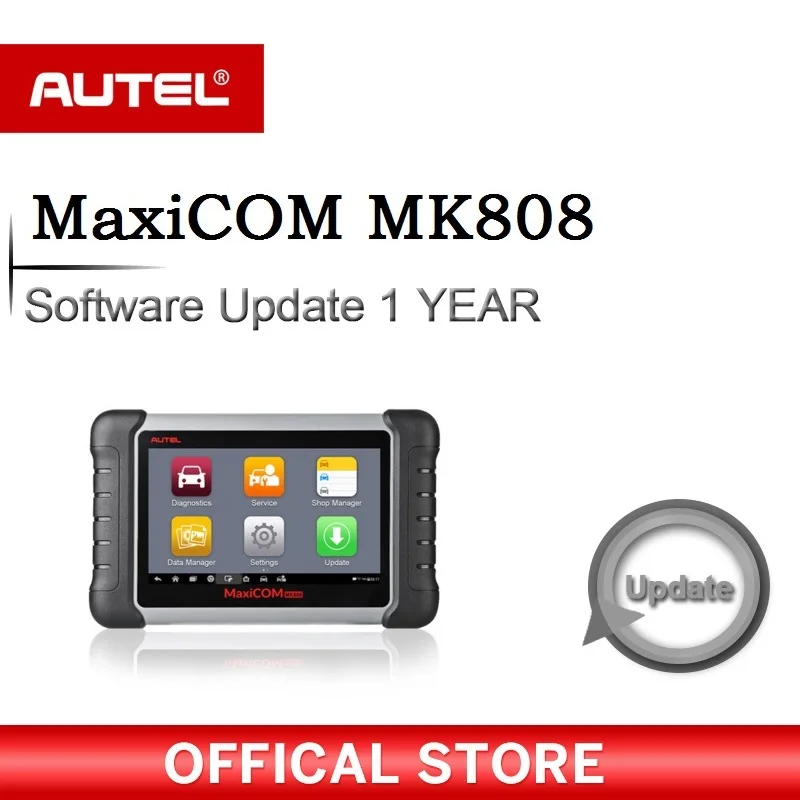 Программное обеспечение для диагностического инструмента autel MK808 и MX808 OBDII/2 сканер 1 год обновления услуги
