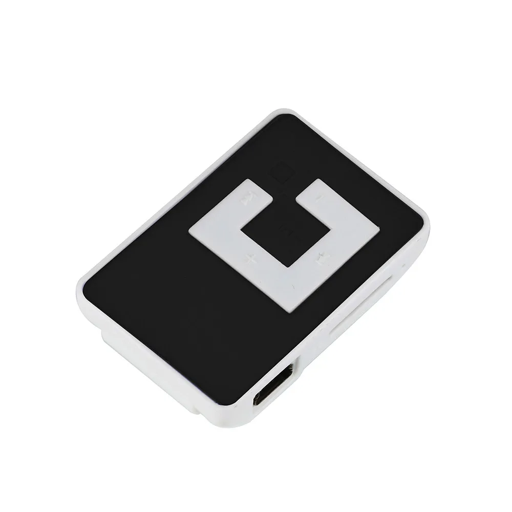 Mp3 плеер с креплением для наушников USB мини mp3 медиаплеер поддержкой карт Micro TF 32 ГБ