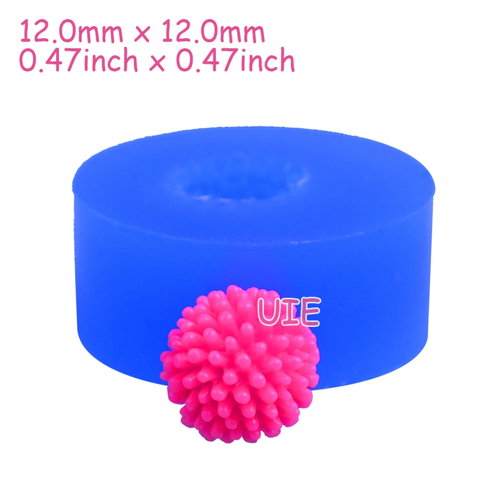 PYL462U 12.5mm Round Cabochon Candy Silicone Mold - for Fondant Cake Decorating Craft Miniature Food Polymer Clay Resin | Дом и сад