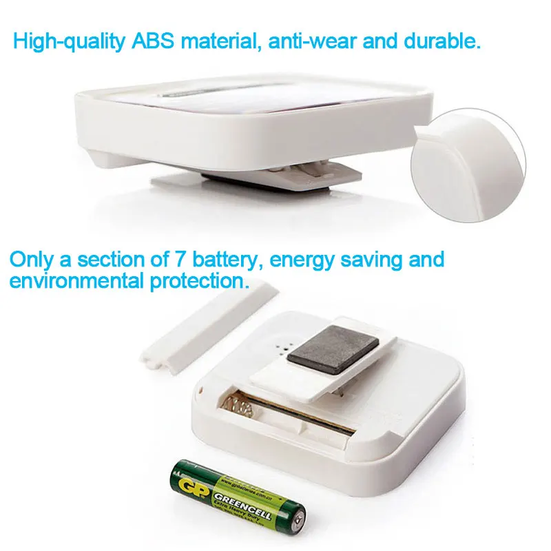 Магнитная наклейка на холодильник светодиодный цифровой будильник кухонный