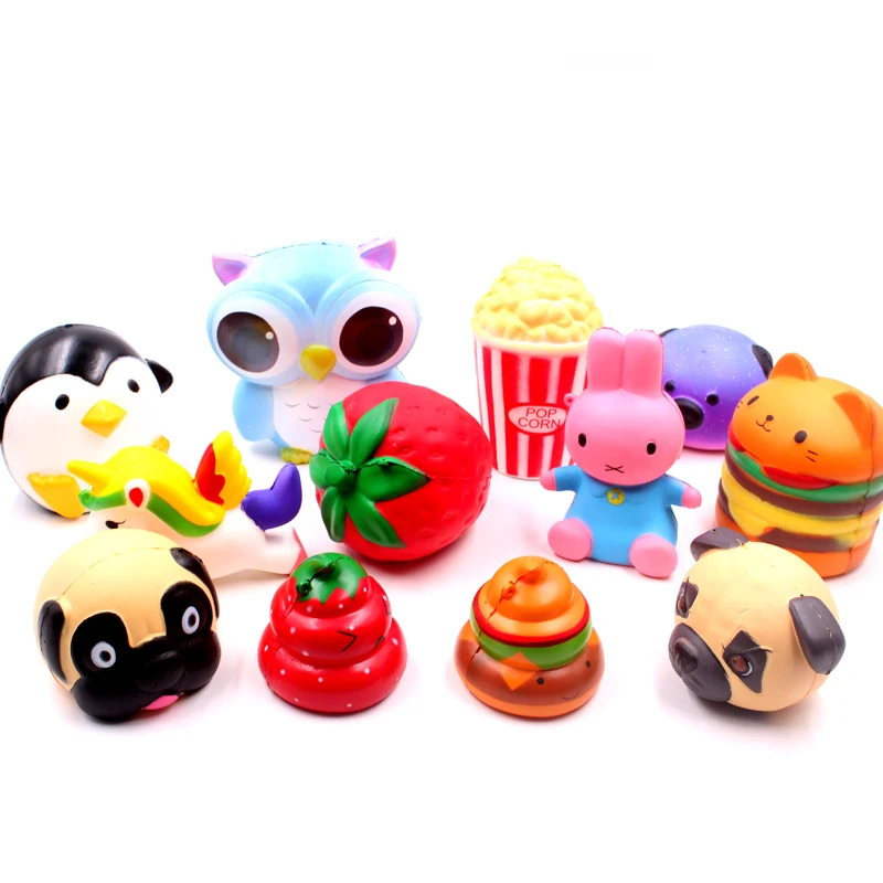 2018 Jumbo Squishy игрушечные лошадки детей замедлить рост Antistrss игрушка гамбургер фри
