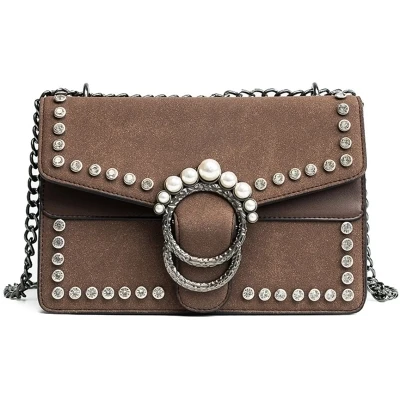 Сумка мессенджер Женская маленькая с жемчугом|brand clutch|clutch brandfashion clutch |