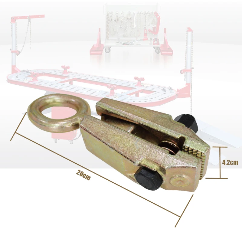 Самозатягивающиеся ручки 5 тонн зажим с прямой рамой для ремонта кузова