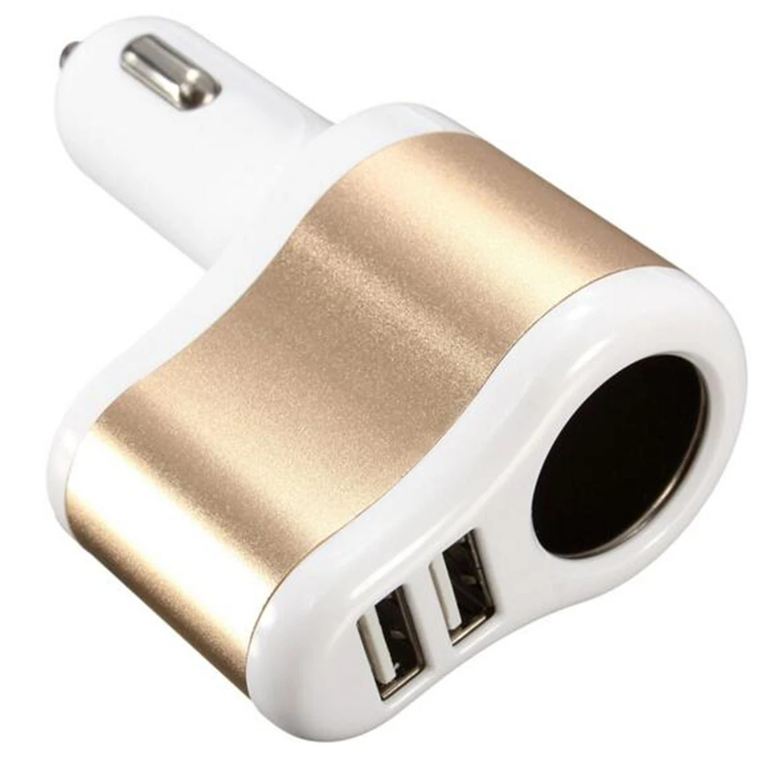 Dewtreetali 12V Универсальный сдвоенный USB односторонний автомобильный прикуриватель переходник с гнездом для зарядного устройства высокого качества