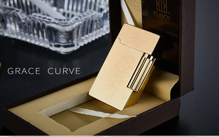 Классическая стильная зажигалка для сигарет пинг для курения кремневый огонь бутан надувные шлифовальные круги подарок для друга