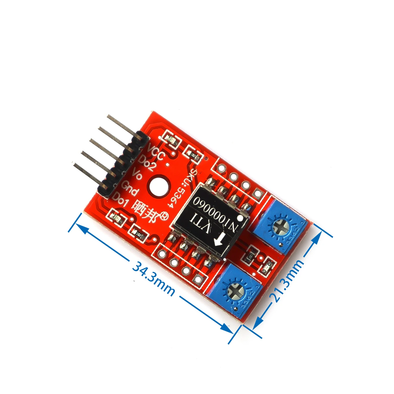 Axis tilt sensor module / SCA60C /Electronic Component | Электронные компоненты и принадлежности