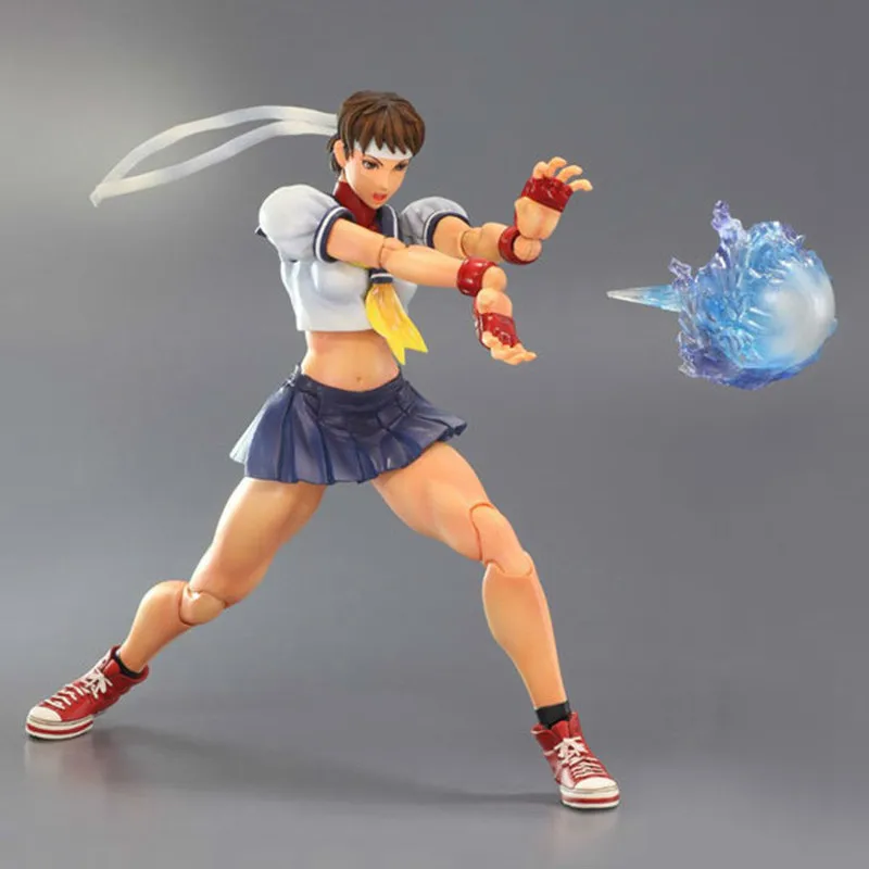 Аниме модель Playarts изменить боец 4 Сакура ПВХ фигурка Коллекция Модель Детская