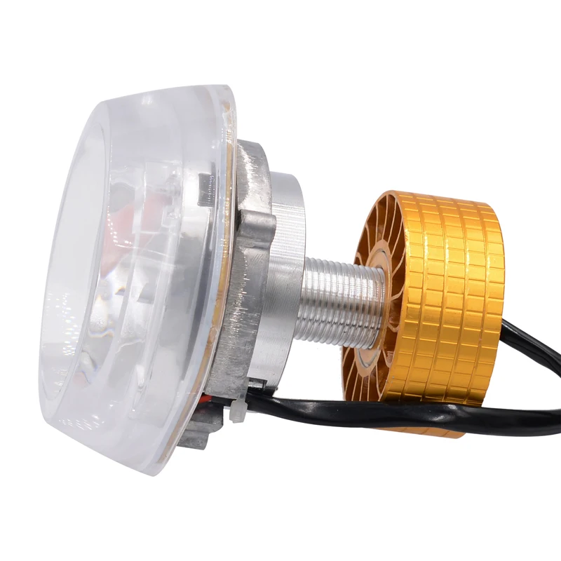 WUPP фара мотоцикла квадратная Медузы LED 1200LM 200000H светодиодные фары DC 12V 24V передняя
