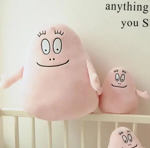 Мягкая мягкая редкая большая барбапапа плюшевая игрушка кукла из искусственного