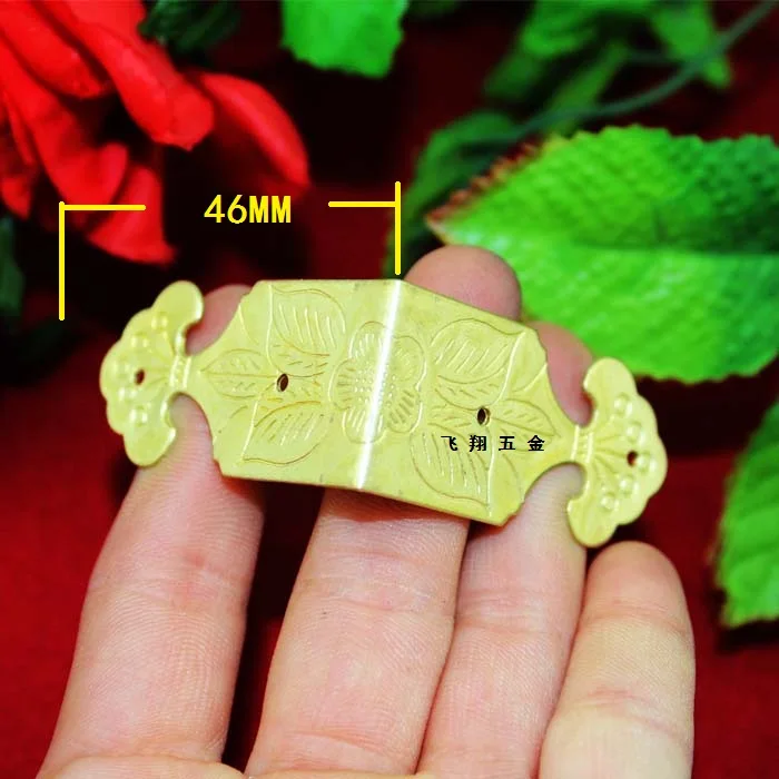 Фото Аппаратные средства Jewelry Box уголки античная бронза Винтаж металл резные цветы Аппаратные средства Jewelry Box уголки античная бронза Винтаж металл резные цветы