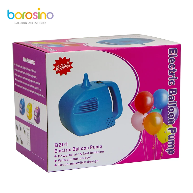 B201 одно сопло мини электрический воздушный шар надувной используется для дня