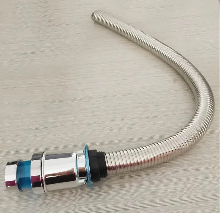 Труба-удлинитель для смесителя из нержавеющей стали 73 см | Обустройство дома