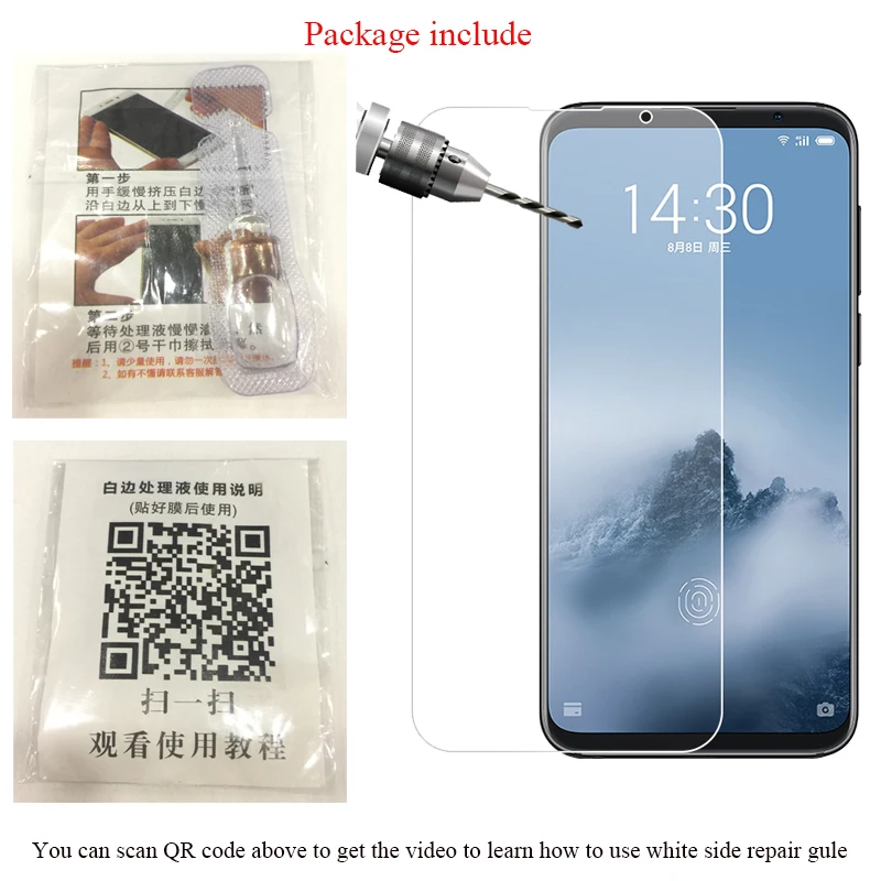 3 шт./лот закаленное стекло для Meizu 16S Note 9 16 x X8 M3 M5 M6 Защита экрана Mini M5C M5S M6S