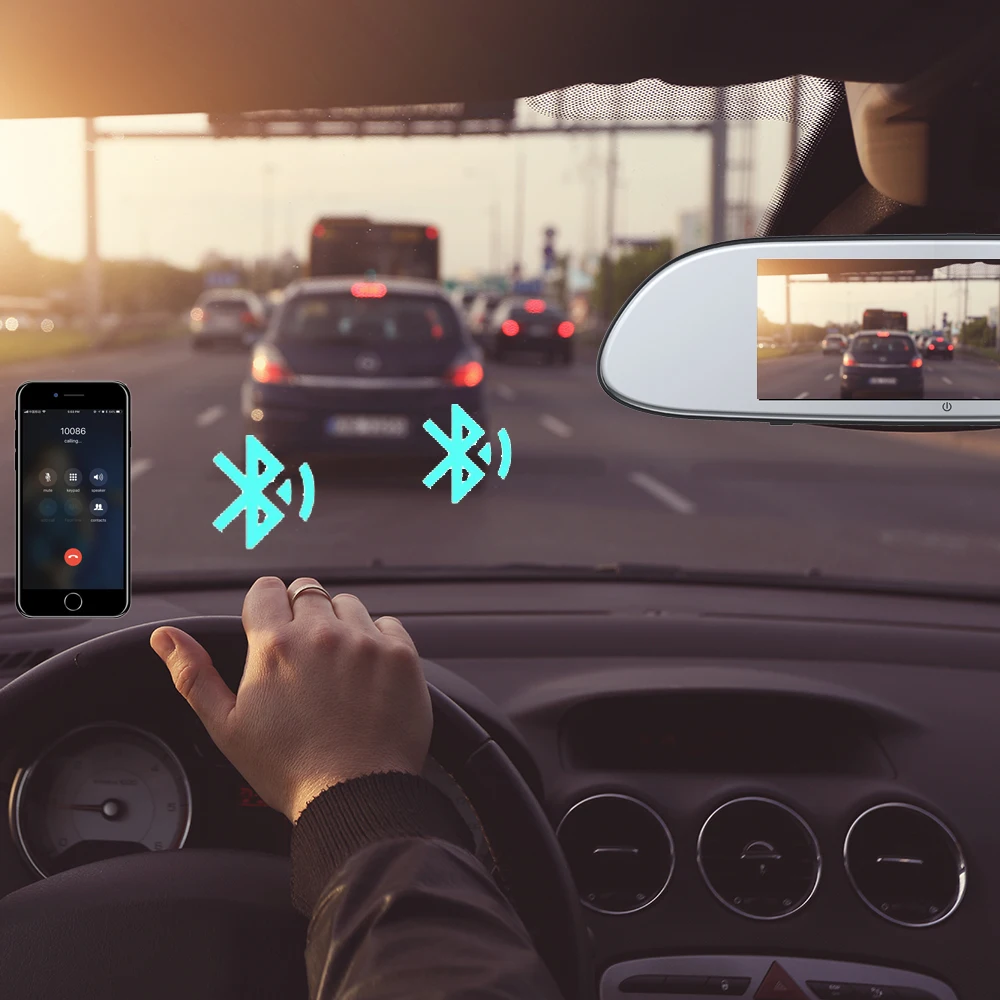 Сюрприз!! Panlelo зеркало автомобиля gps Android 5 0 6 86 дюймов HD 1080 P навигации с G SENSOR