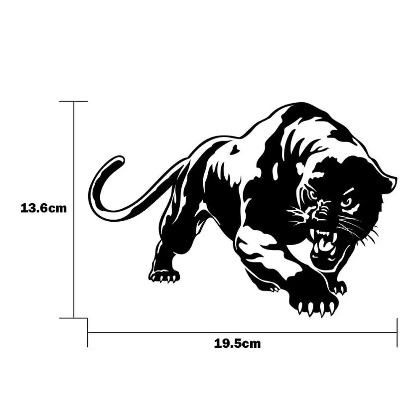 Новое поступление Fiery Wild Panther охотничий автомобиль тела наклейки на мотоцикл