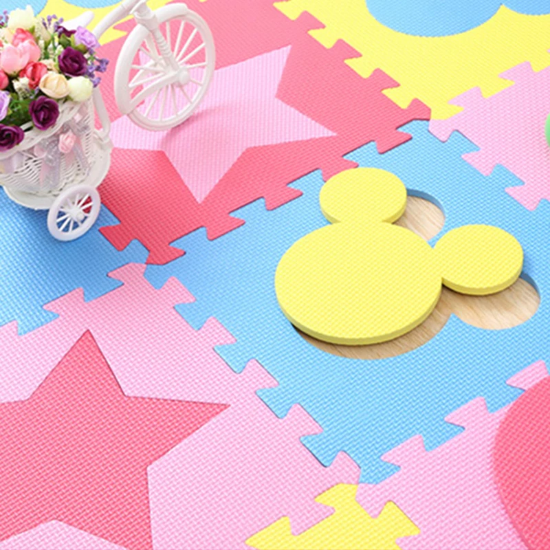 Игрушечный Коврик пазл JCC из вспененного этилвинилацетата с различными