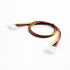 20 шт. 50 см1,5 фута IDE 4 PIN Molex Power Male to IDE 4 PIN Molex Female Jack Удлинительный адаптер Соединительный кабель