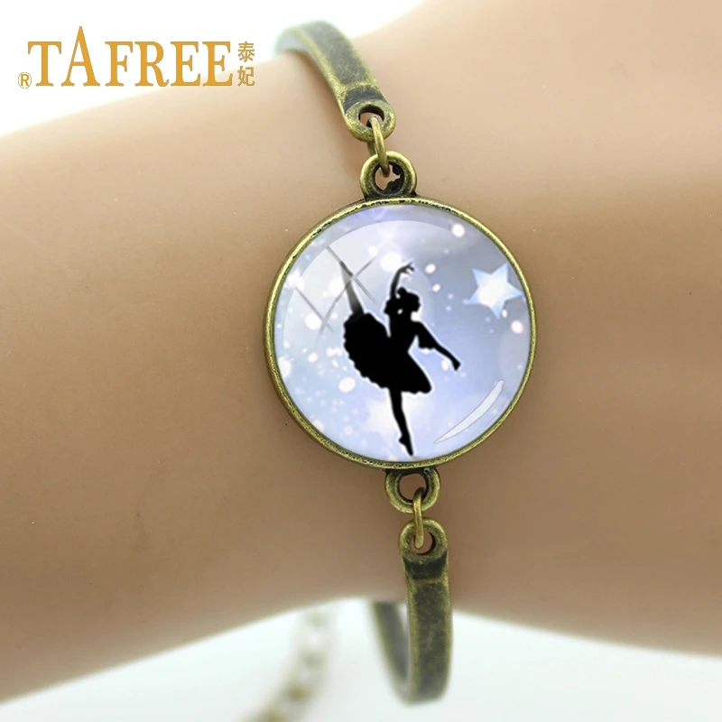 TAFREE элегантный балетный танцевальный браслет танцевальная гимнастика балерина