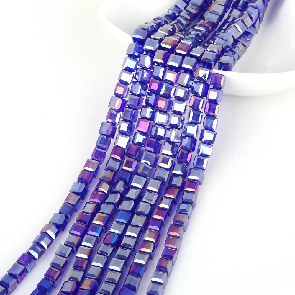 Двухконусные бусины из австрийского хрусталя разные цвета 20 шт./лот 8 мм