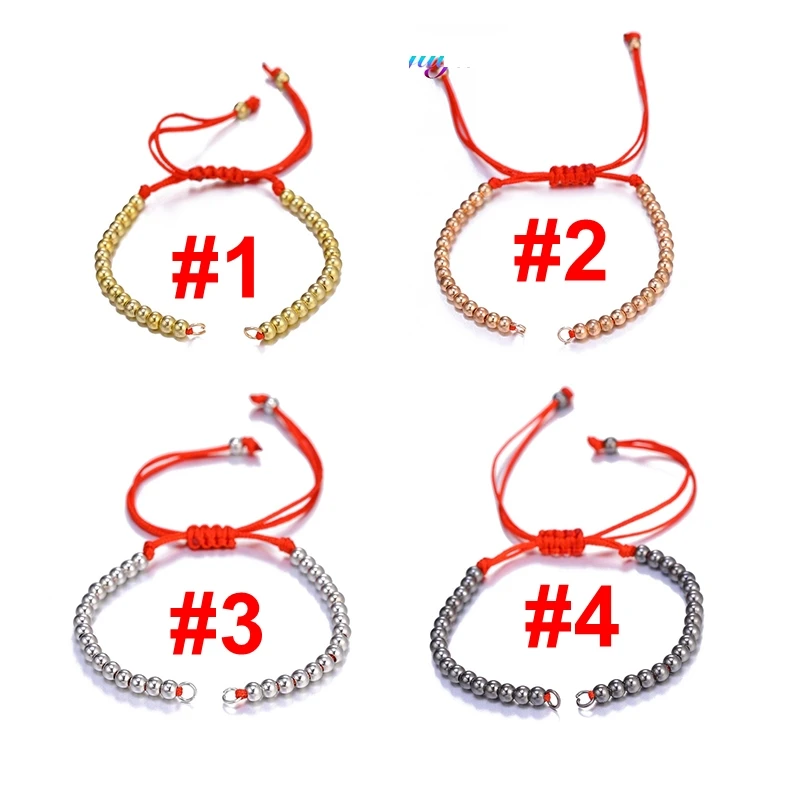Mix Color Red Juya, 5 шт.,, сделай сам, медные цепи, фурнитура, ручная работа, регулируемые слайдеры, цепи для модных разъемов, очаровательные браслеты, изготовление - Цвет: Mix Color Red