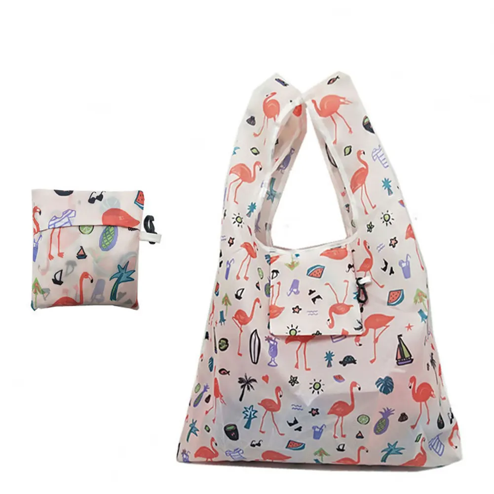 

New Foldable Handy Shopping Bag Eco Reusable Tote Pouch Recycle Storage Handbags