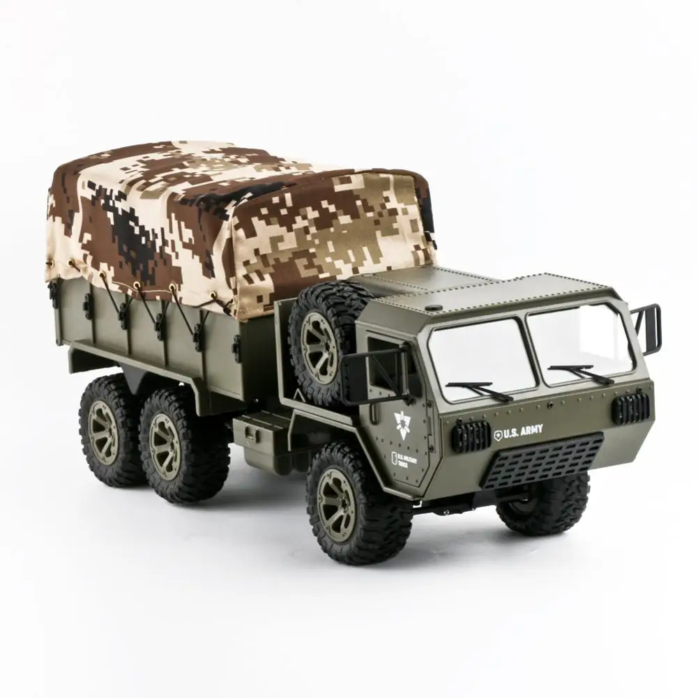 Fayee FY004 1/16 2 4G 6WD RC автомобиль армии США военный грузовик RTR гусеничный с