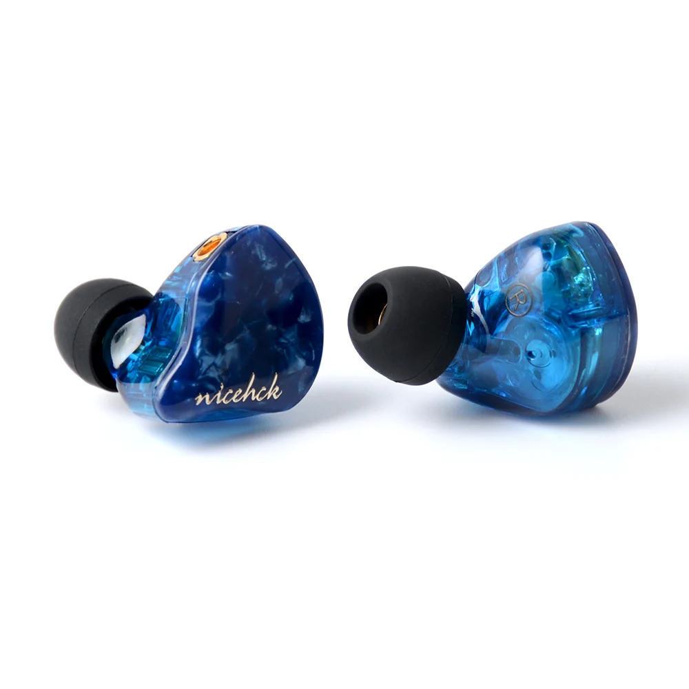 NICEHCK P3 наушники в ухо 2BA+ 1DD Гибридные 3 единицы HIFI наушники монитор IEM 3 кроссовер CNC Лицевая панель MMCX съемный кабель
