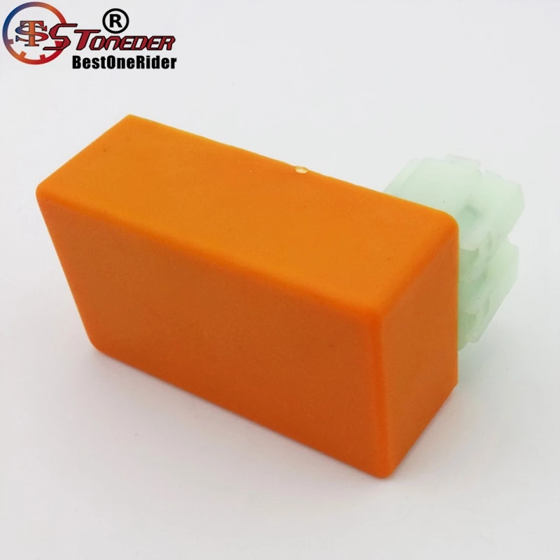 STONEDER 6 Pin AC зажигания CDI Коробка для GY6 50cc 125cc 150cc 139QMB 157QMJ двигатель китайский