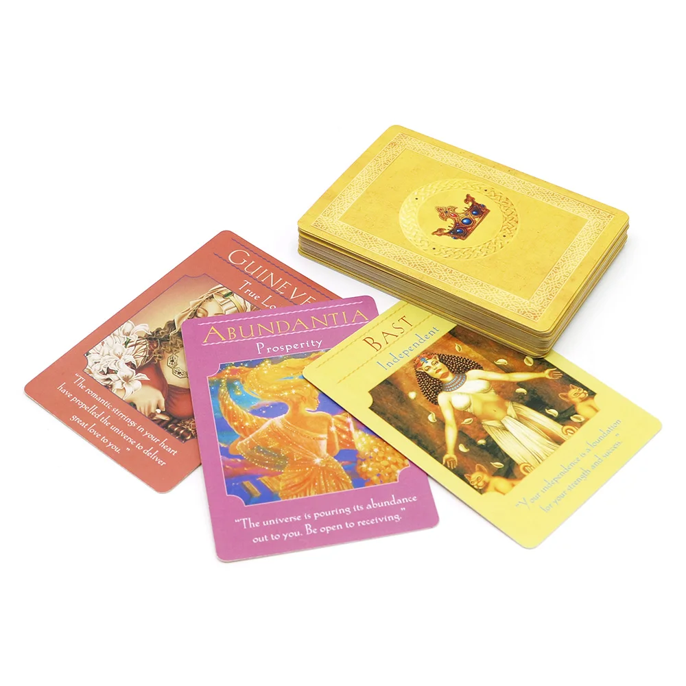 Высокое качество карточная игра красота oracle deck 44 игральные карты Таро гадание