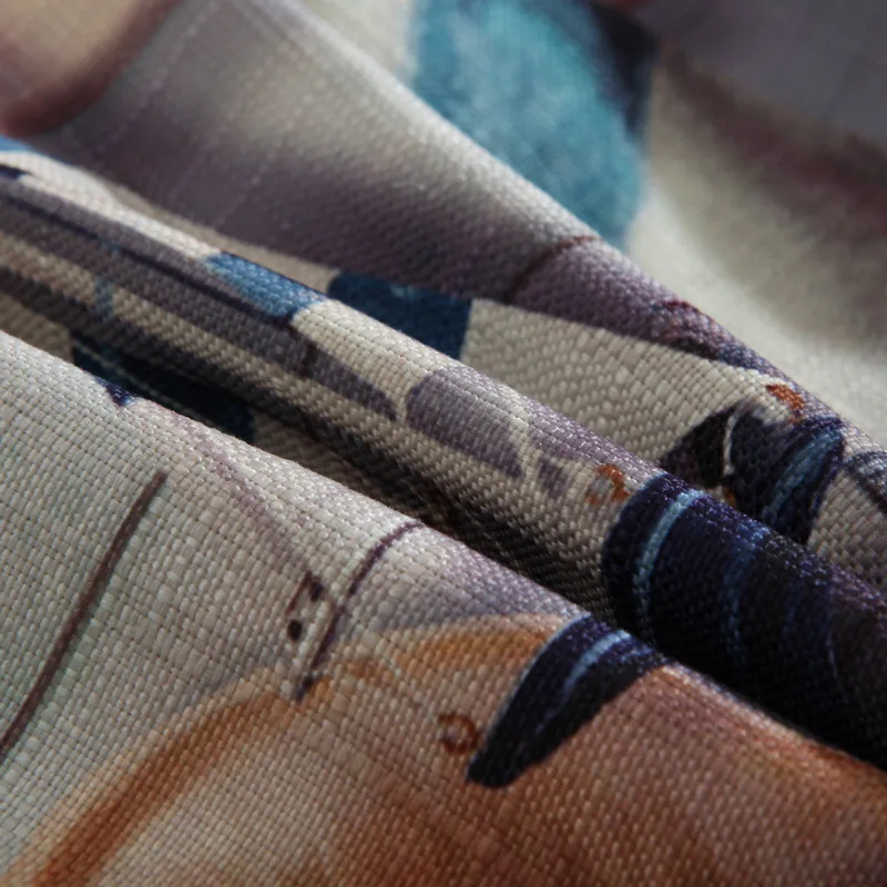 Простой анкер английская серия хлопковая и льняная Подушка для домашнего